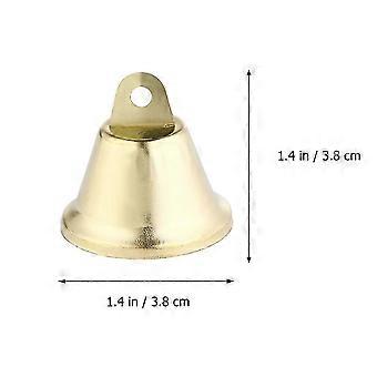 Collar Bell Pendant Christmas Jingle Bells for Decoration 20Pcs_H