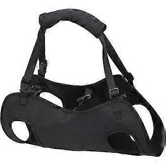 Adjustable Large Dog Full Body Support Black Carrying Harness Unspecified