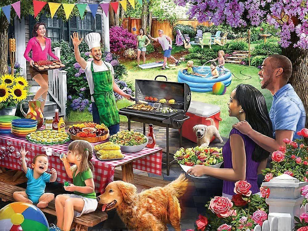 Backyard BBQ Jigsaw Puzzle CYQL-1197