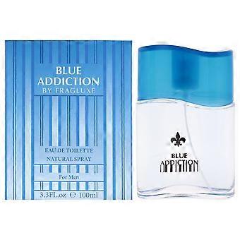 Fragluxe Blue Addiction by Fragluxe für Herren 3.3 oz Eau de Toilette Spray