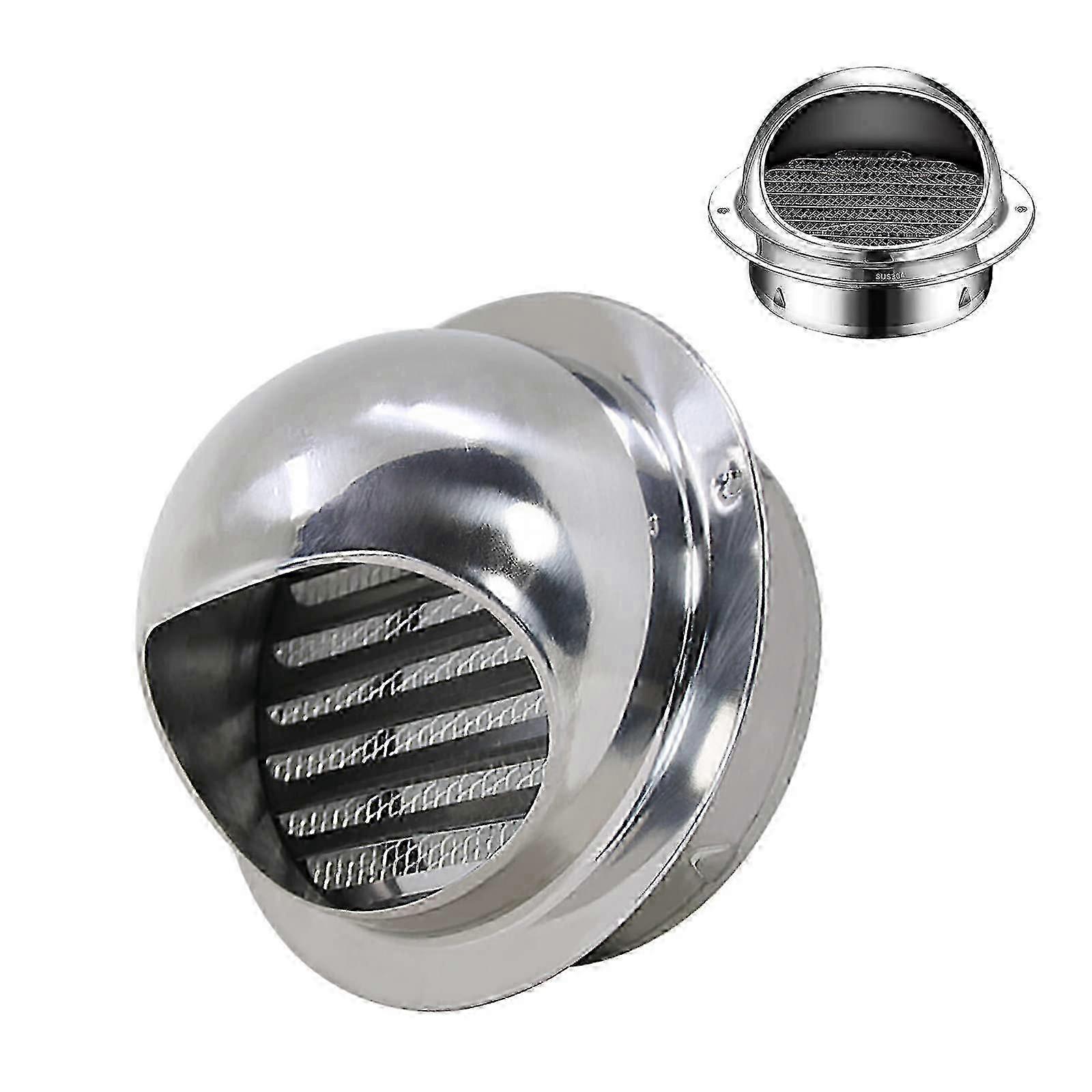 304 SS Round Vent Cover 90mm Weatherproof