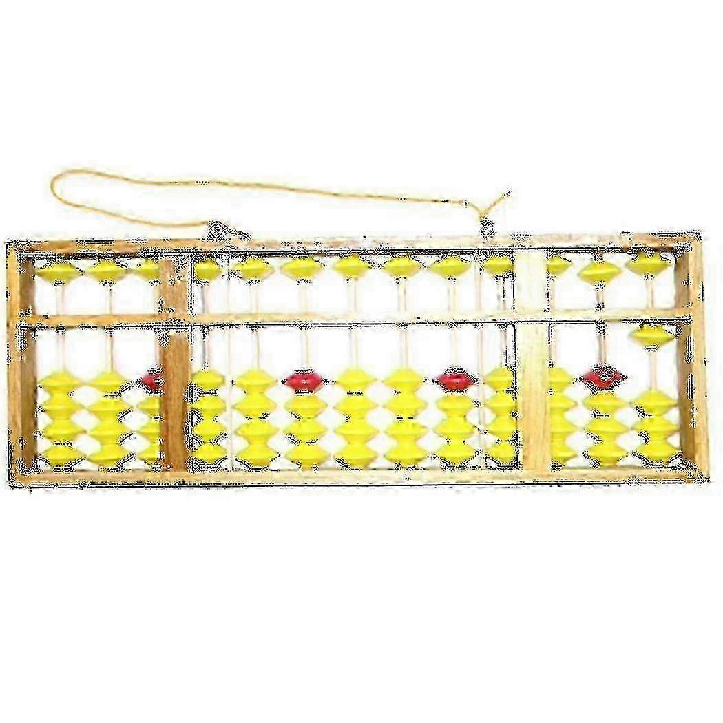 Wooden 13-Column Abacus for Maths Learning