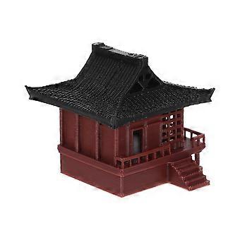 Assorted Color Landscaping Pavilion Statue for Fish Tank Decoration