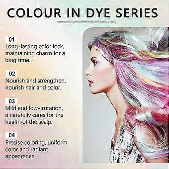 5-Colour Washable Hair Chalk and Temporary Dye Spray for Parties, Cosplay, and Festive Events