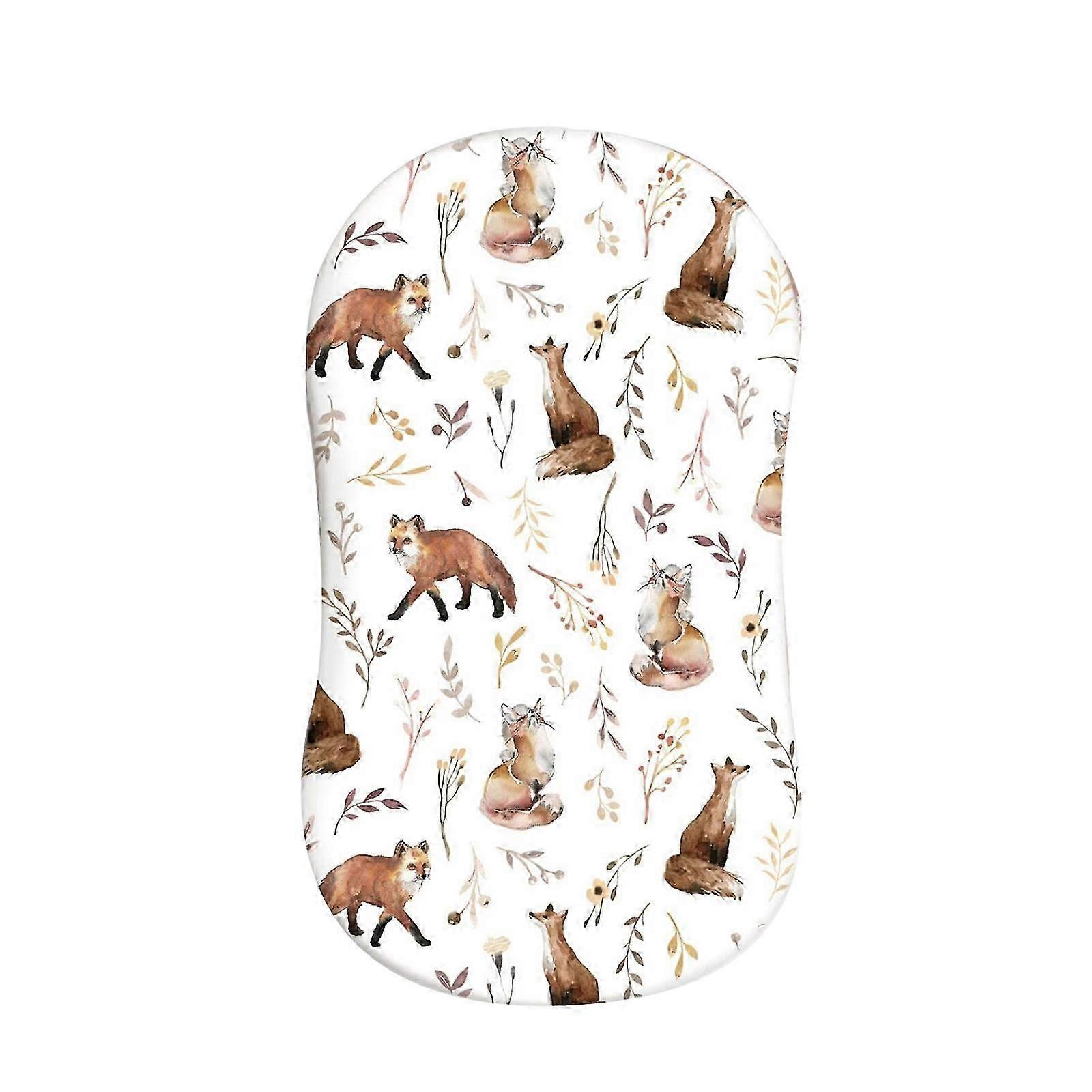Cotton Silk-Imitation Bassinet Sheet