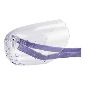 Transparent Cat Grooming Muzzle with Bite Prevention Design for Bathing, Nail Trimming and Easy Control