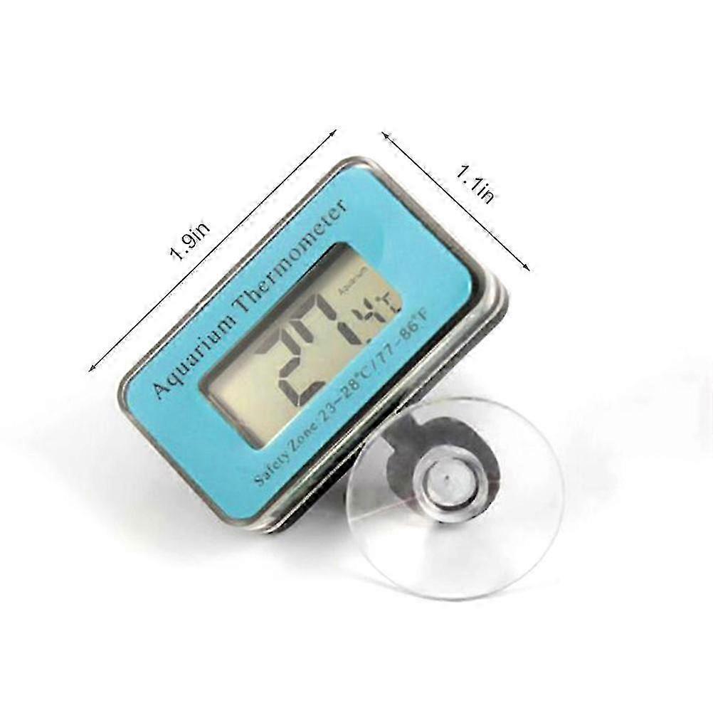 Accurate LCD Aquarium Thermometer Easy Mount