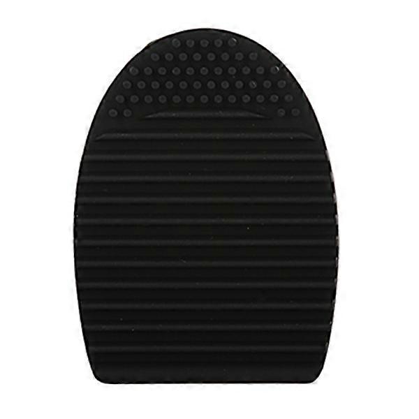 Makeup Brush Egg for Makeup Brush Cleaning Silicone Cleaner Black