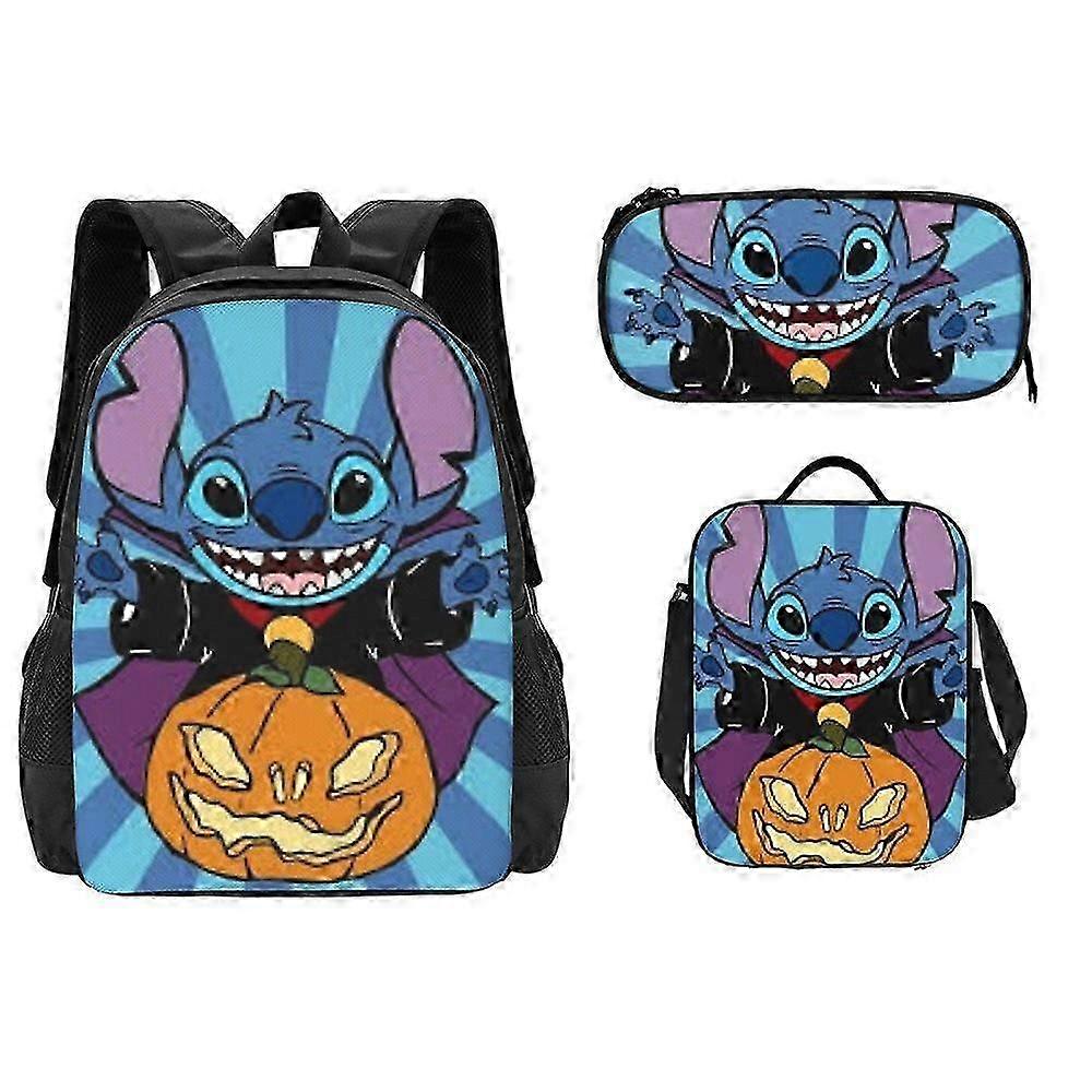Anime 3D Stitch School Backpack