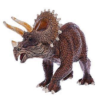 Realistic Hand Painted Triceratops Toy Dinosaur Figure for Kids and Collectors Durable Plastic Model