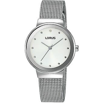 Lorus Damen Quarz Analog Damenuhr mit STAINLEss Stahl Armband RG267JX9