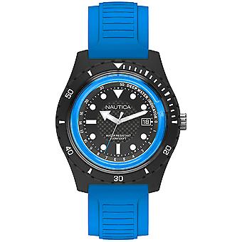 Nautica Ibiza Quartz Analog Man Watch with NAPIBZ002 Silicone Bracelet