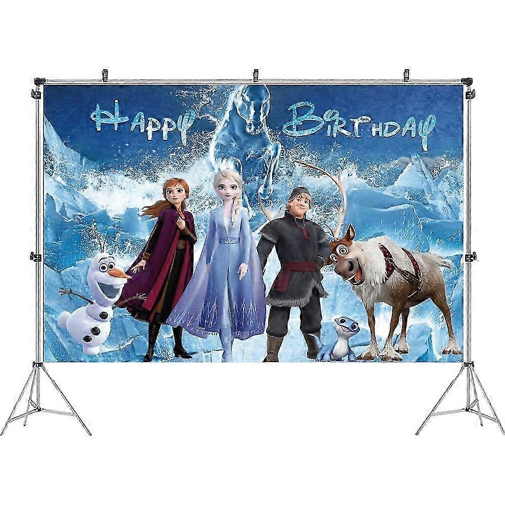 Large Foldable Birthday Backdrop