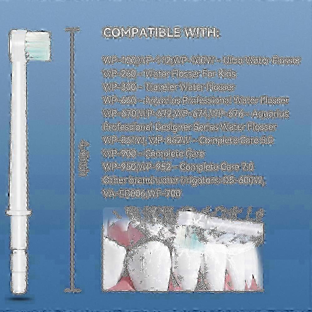 Waterpik-Compatible Flosser Tips 6-Pack