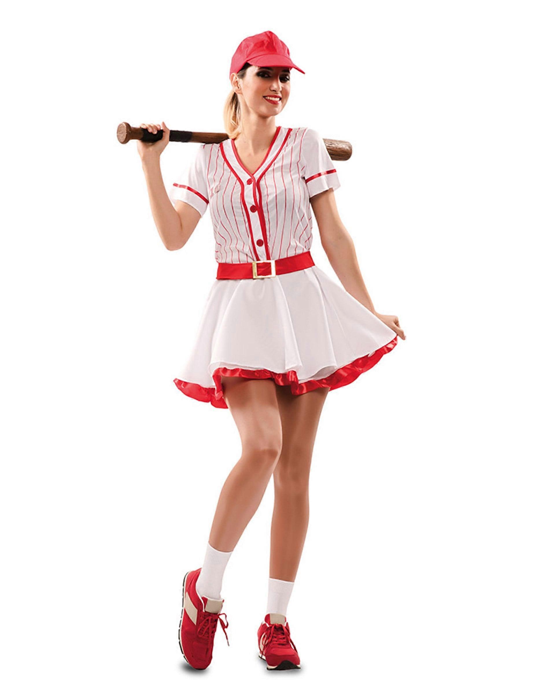 Women's baseball player costume