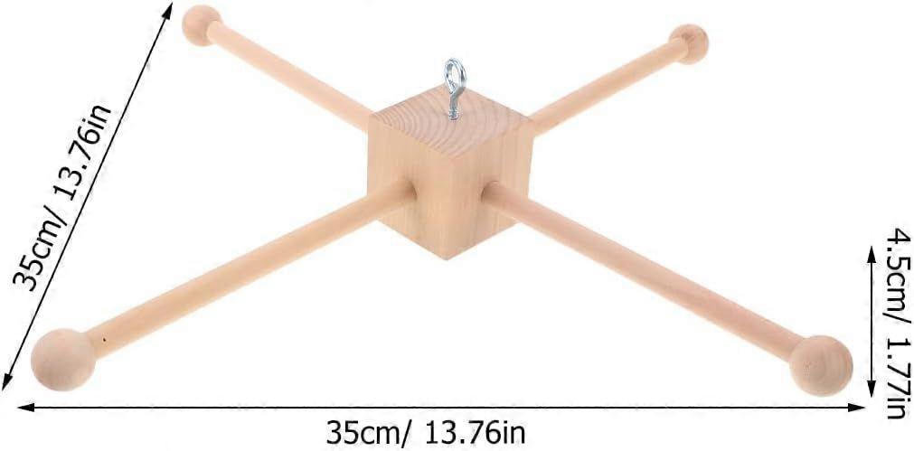 Nursery Mobile Frame DIY Kit, Crib Mobile Holder