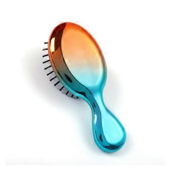 Detangling Comb Wide Tooth Styling Brush for Wet and Dry Hair, AntiStatic Salon Comb Gold Green