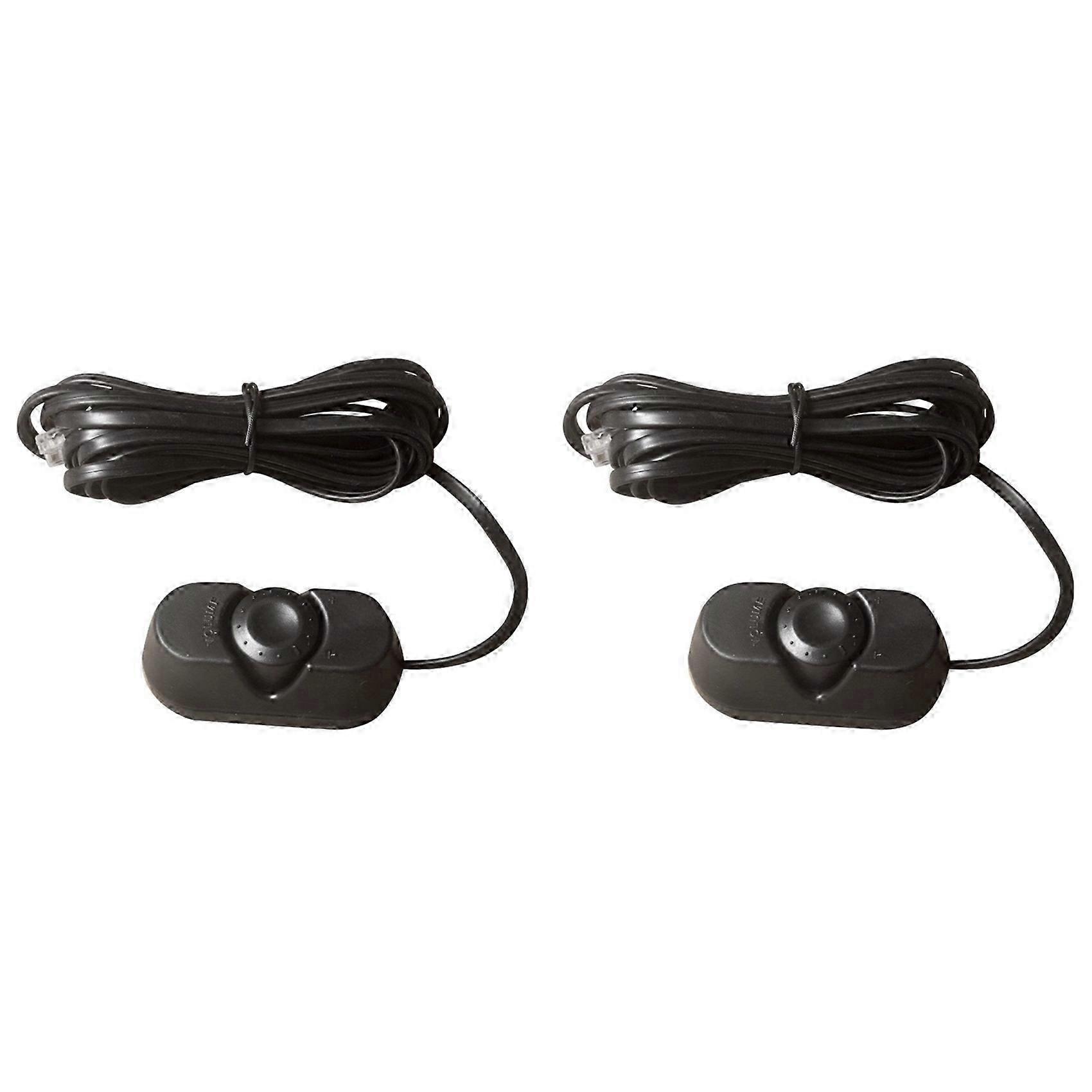 2X Amplifier Tuner Controller Subwoofer Remote Volume Adjust Controller for Speakers Amplifier 4-Core Crystal Interface-SHZNV