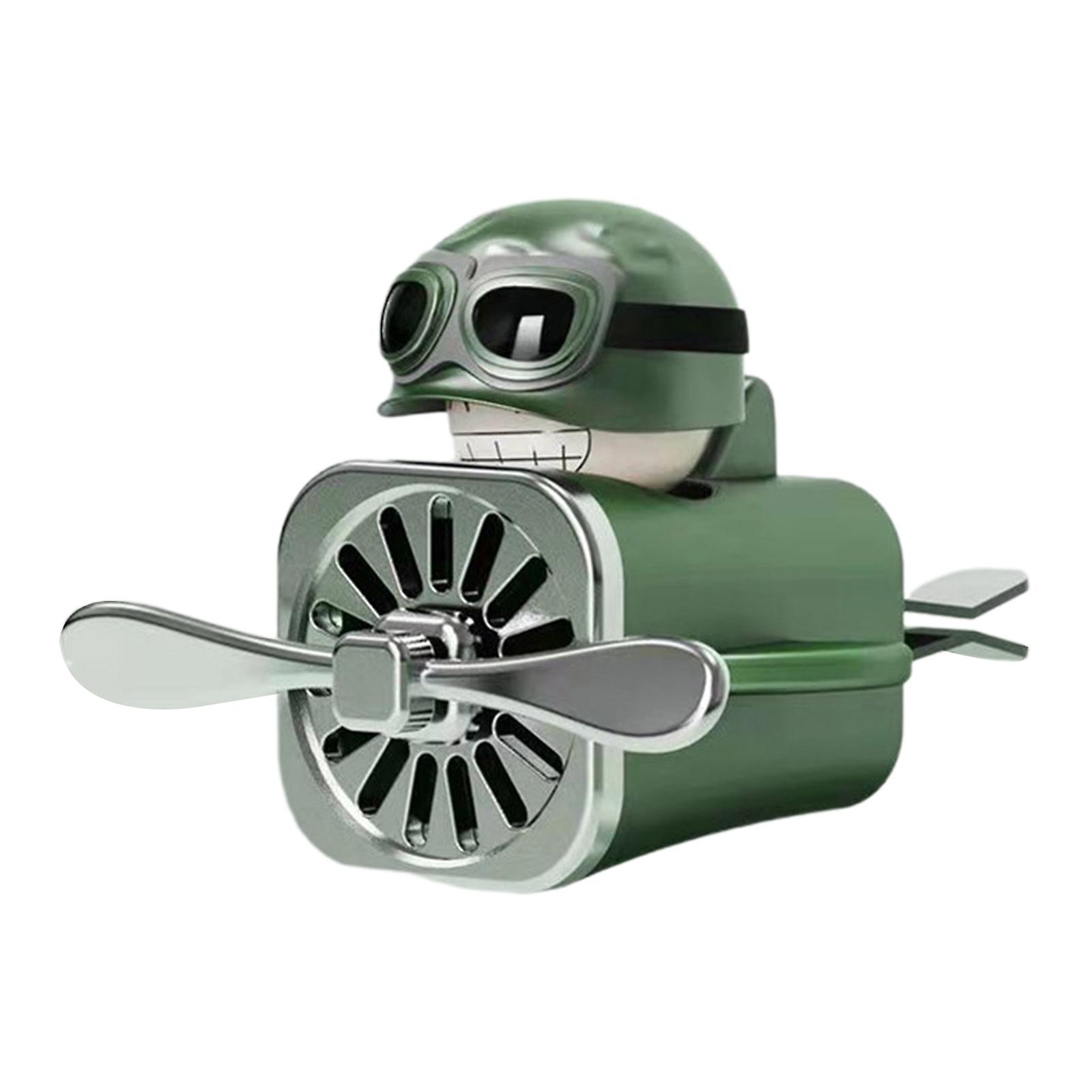 Perfume Air Freshener Pilot with Rotating Propeller Improve Car Environment