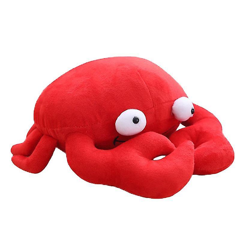 30X15 Cm Red Toy Playsets 1pc Vivid Crab Stuffed Toys Decorative Kids Throw Pillow Unique Birthday G