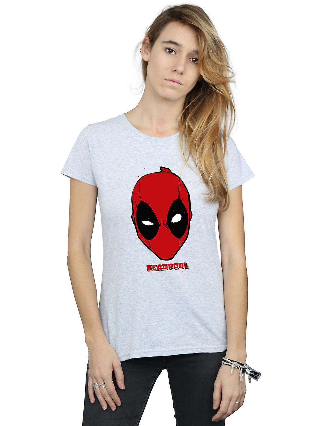 Marvel Women's Deadpool Mask T-Shirt