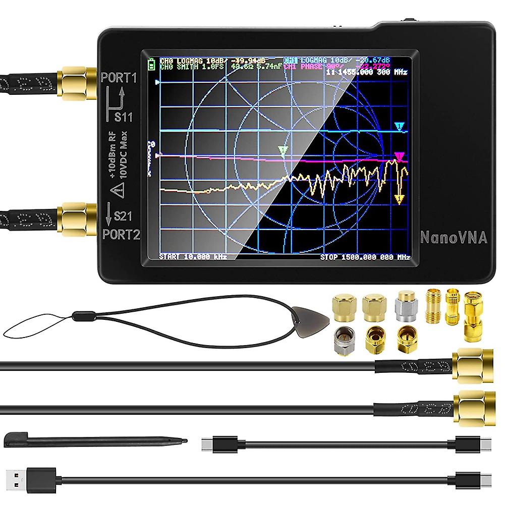 Nanovna-h Vektor-Netzwerkanalysator 10khz-1.5ghz neueste Version 3.6