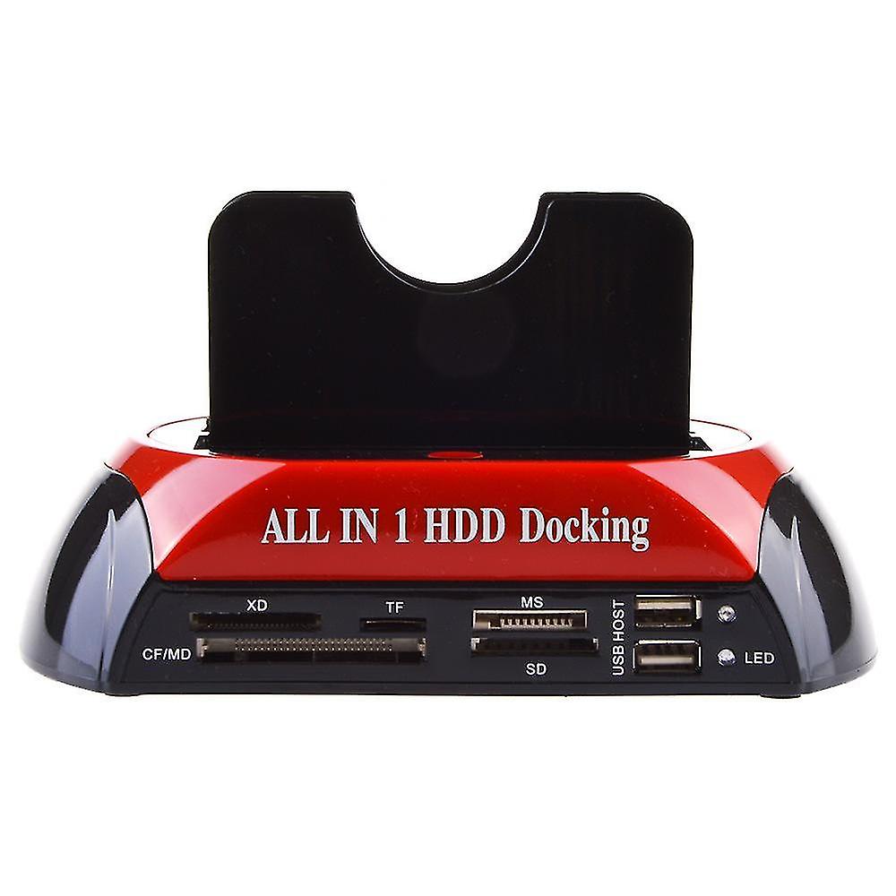 Station Home Dock For Hard Disk 2.5 "3.5" Ide Sata Usb Esata Hub Card Reader Otb