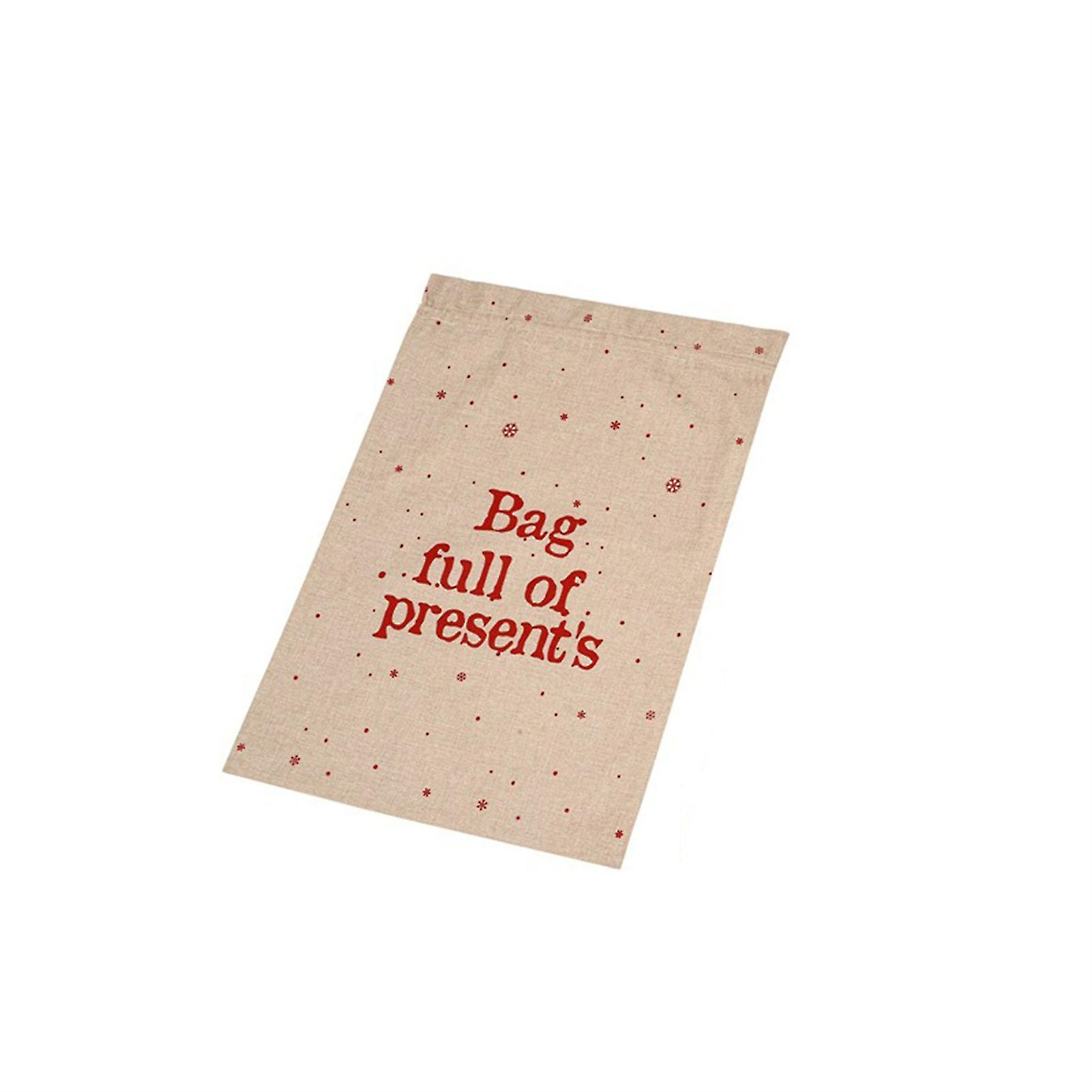 Drawstring Christmas Gift Bag Multipurpose Large Capacity Toy Storage