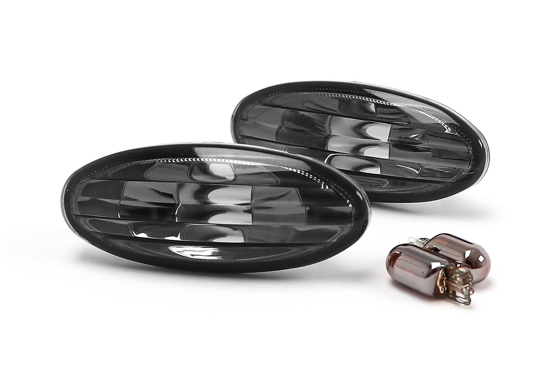 Side Indicator Set Crystal Smoked For Nissan Qashqai 10-13