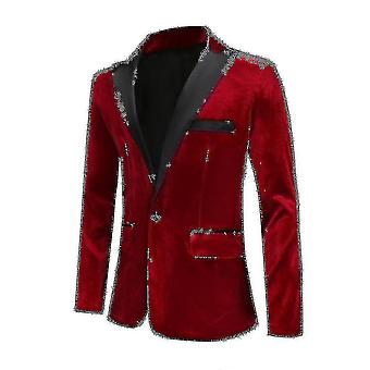 next mens velvet blazer