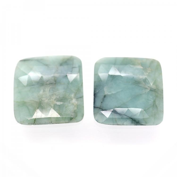 47.02ct Set Emerald Fancy Rose Cut awo68