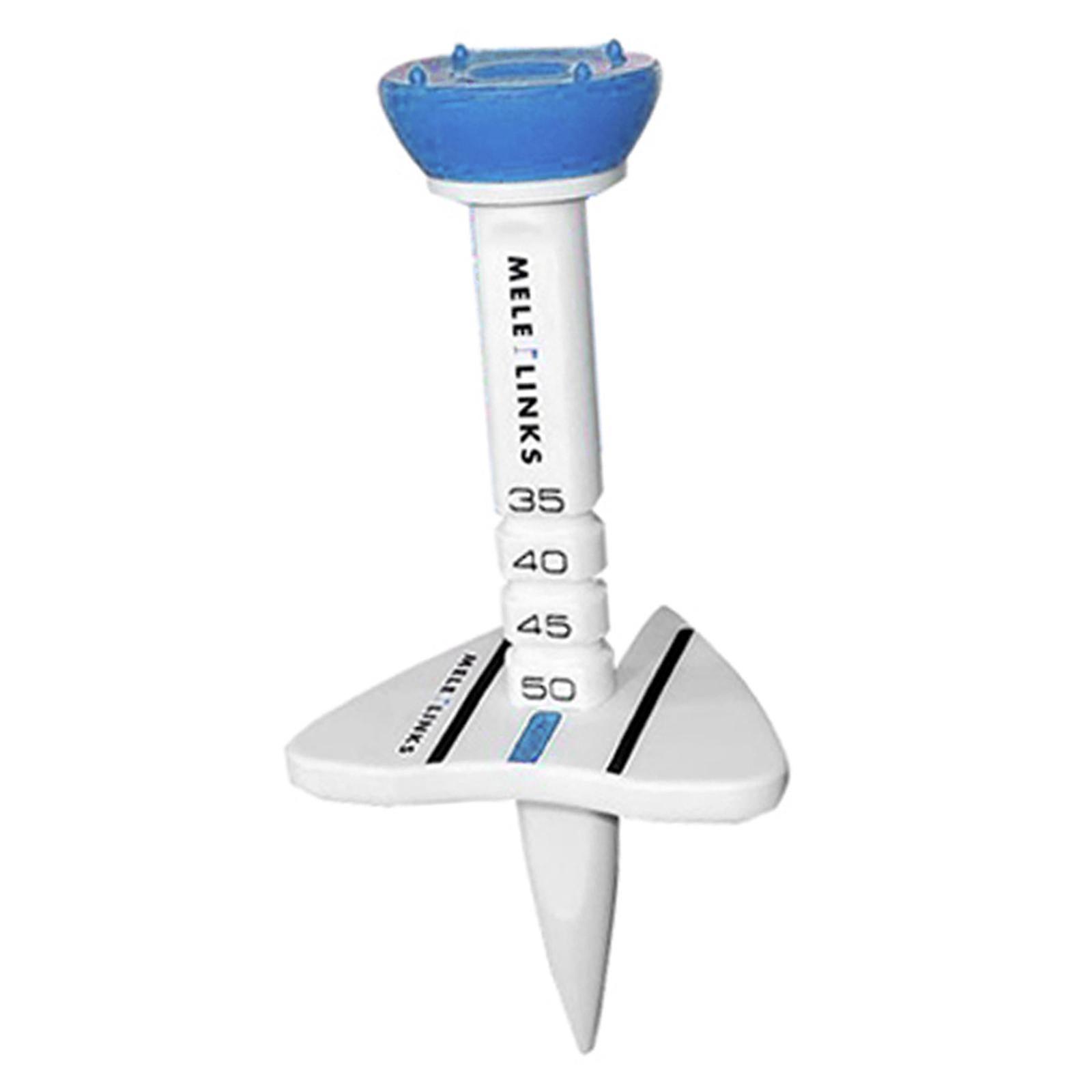 Practice Golf Tees Golf Tee Accessories Golf Training Tee Holder Step blue