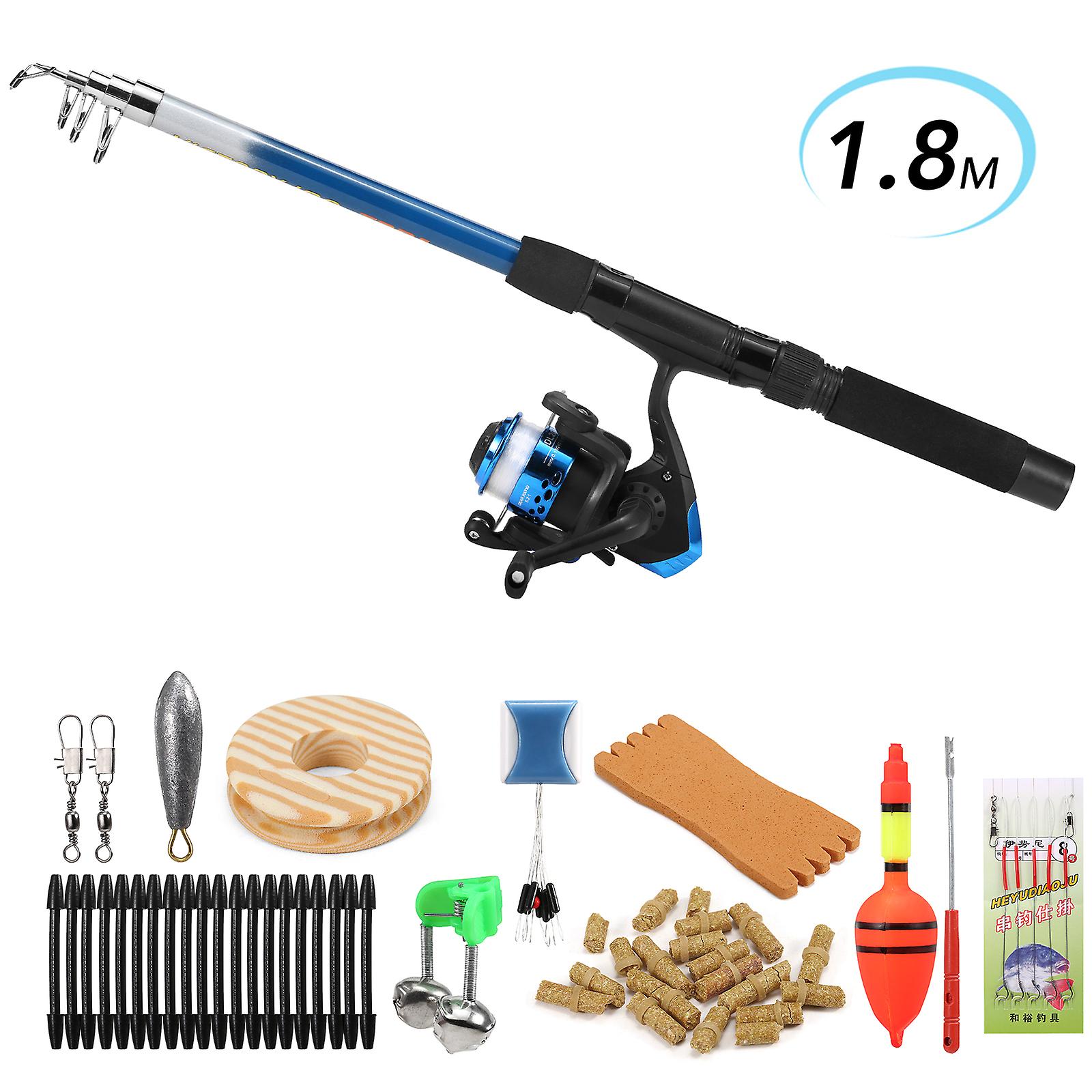 Fishing Reel Academy Baitcaster Baitcaster Rod JOYNOW Panfish Rod Fishing  Rod Telescopic Fishing Rod Kit And