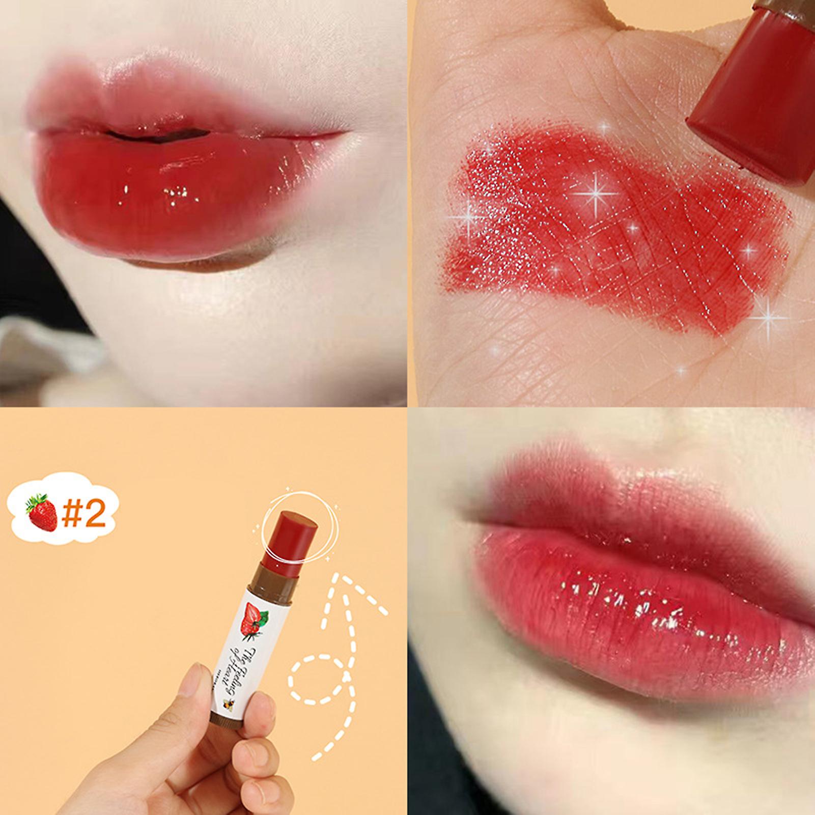 3pcs Moisturizing Tinted Lip Balms Long Lasting Nourishing Moisturizing Lip Stick For Lips Makeup Cosmetic