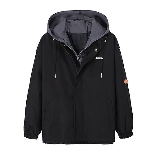 سترة الربيع الشباب مقنعين سترة، معطف 2 في 1، العصرية و Fashionabl