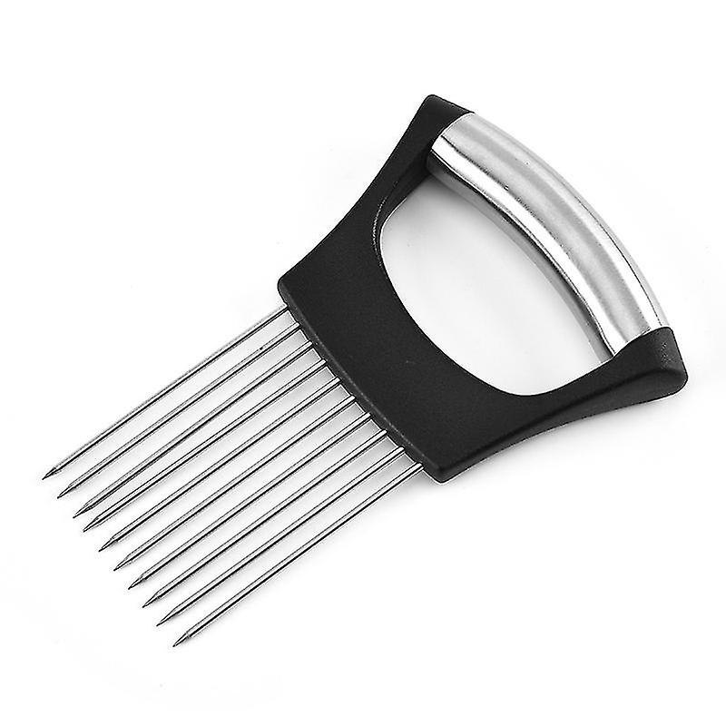 Stainless Steel Onion Inserts Onion Pine Needles Vegetable Slicing Tools Kitchen Tools