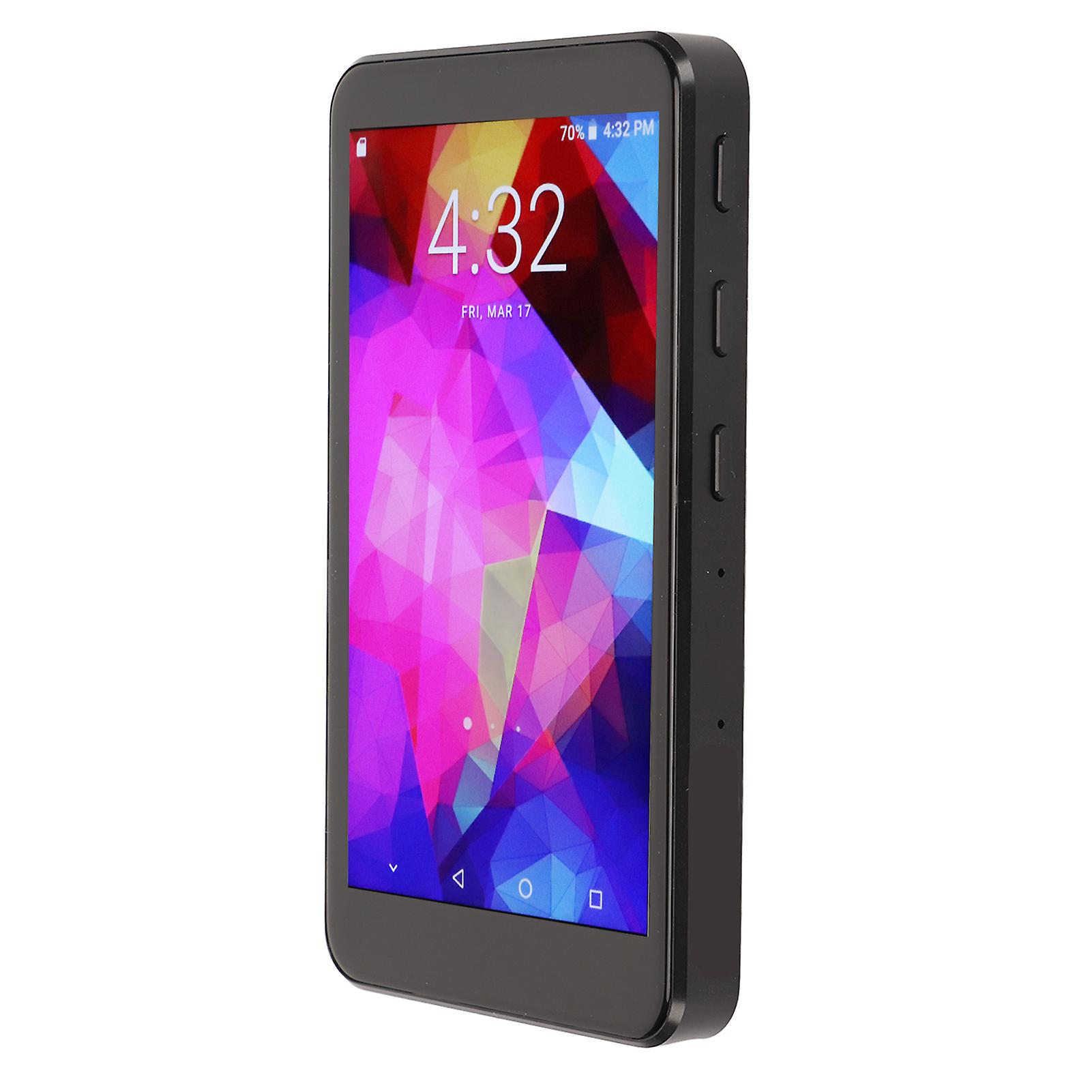 Bluetooth MP4 Recorder HD Touch Screen Noise Reduction Voice Activated WiFi Music Player Recorder for Android M26B (Quad Core) 8GB