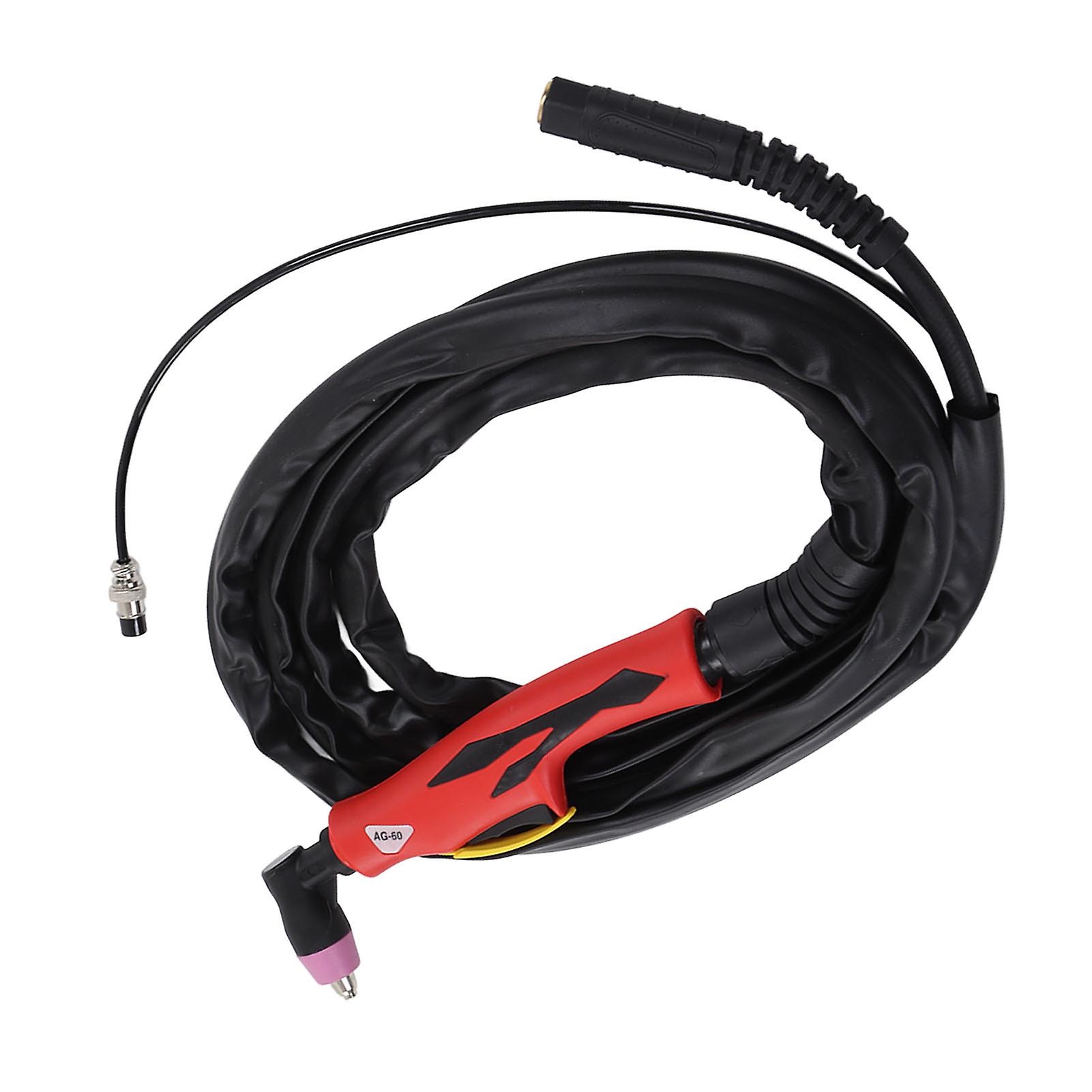 Plasma Cutter Torch Flame Retardant Rubber Copper Cable 4m Air Plasma Cutting Gun for Factory