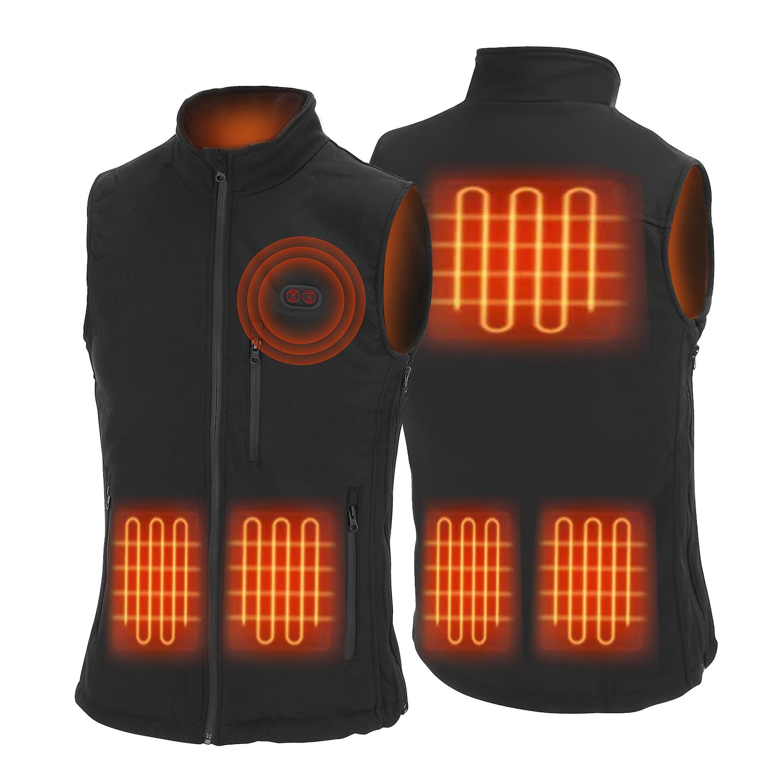 Heated Vest Men's Women's Heated Vest Adjustable Warm Vest