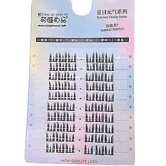 Bunny Ear Wispy Fake Eyelashes For Women Easy To Use Realistic Look Lash Extension Kit For Women And Girls Cosmetic Supplies