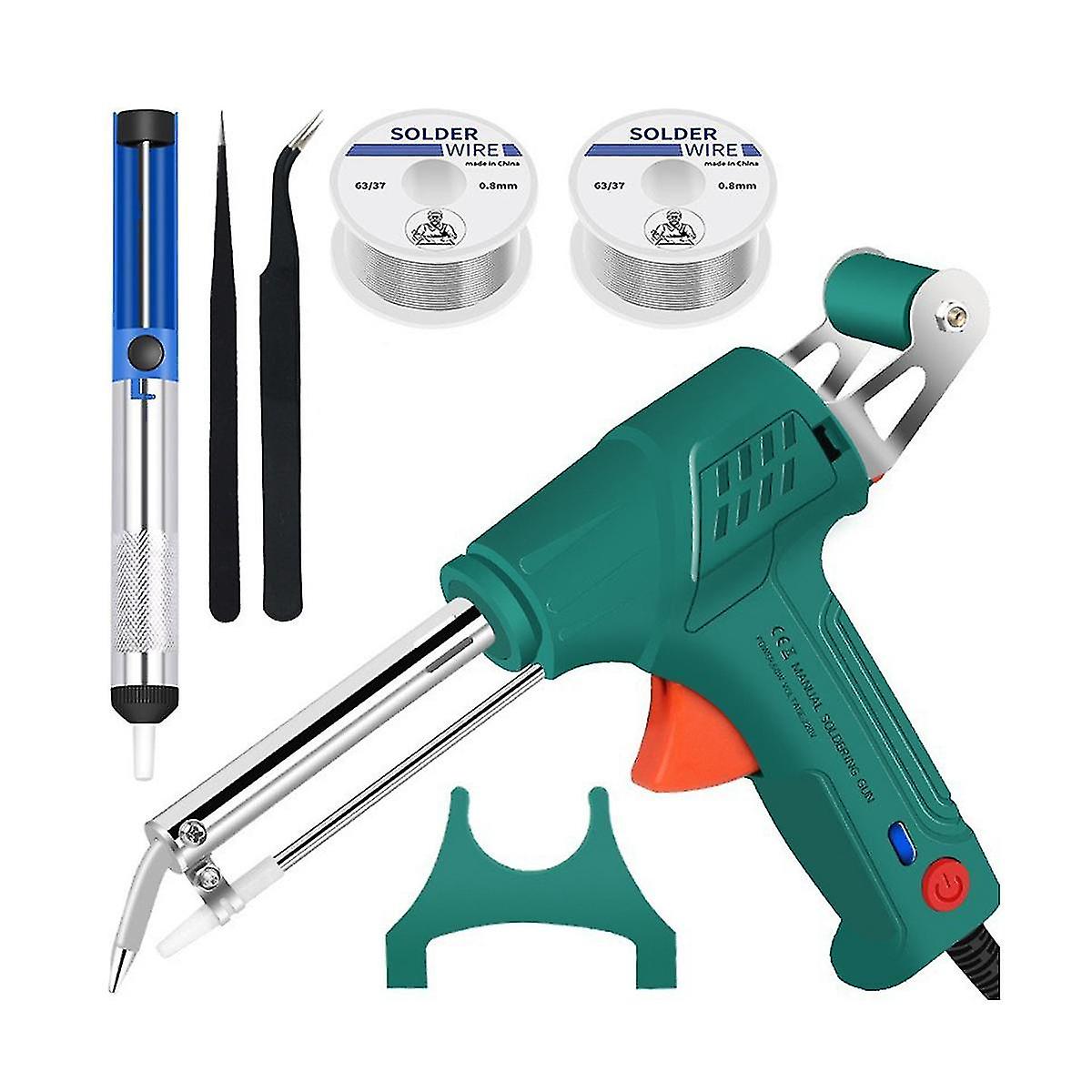 Soldering Tool Kit 60w Automatic Handheld Electronics Soldering Iron Kit Welding Tool Electrical Ma