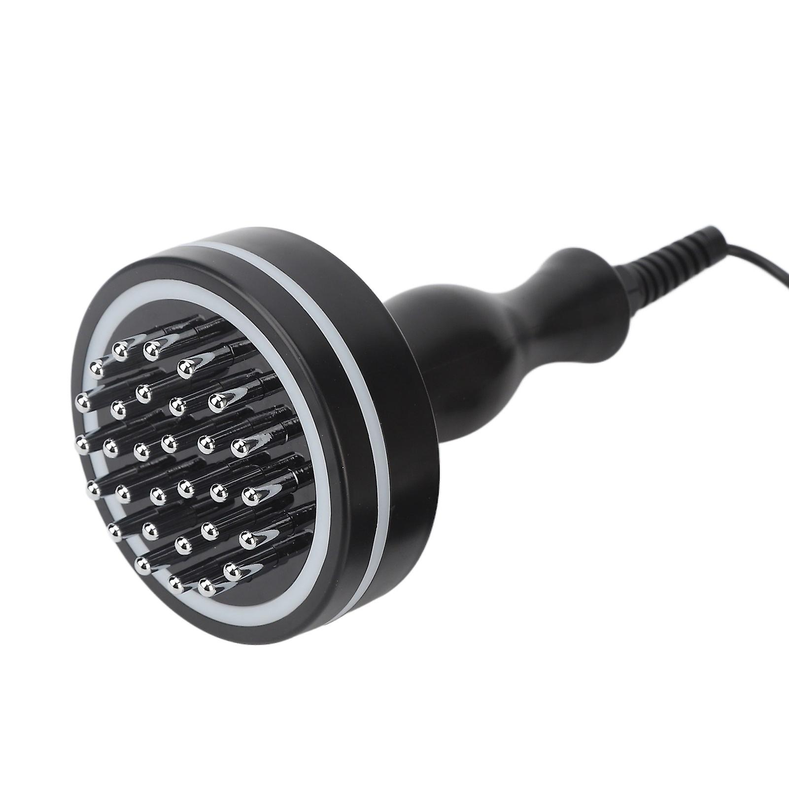 Electric Meridian Brush High Frequency Vibration Hot Compress 5 Strength Body Scraping Device 110‑240V US Plug 