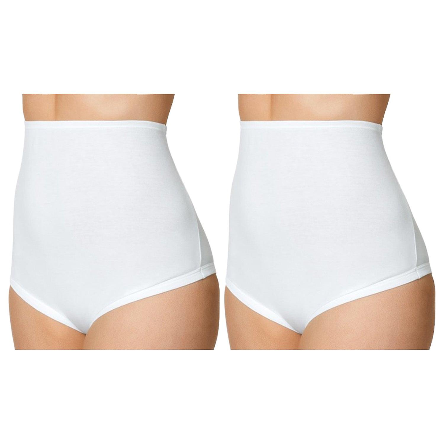 2Pcs Bonds Cottontails Full Brief Extra Lycra Womens Underwear White Panties Ladies Undies Wufqa