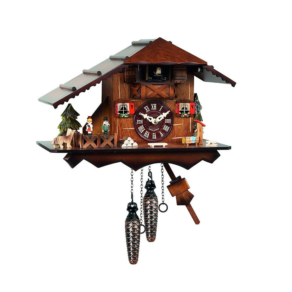Engstler - 428 SQM - Cuckoo clock - Quartz - Walnut