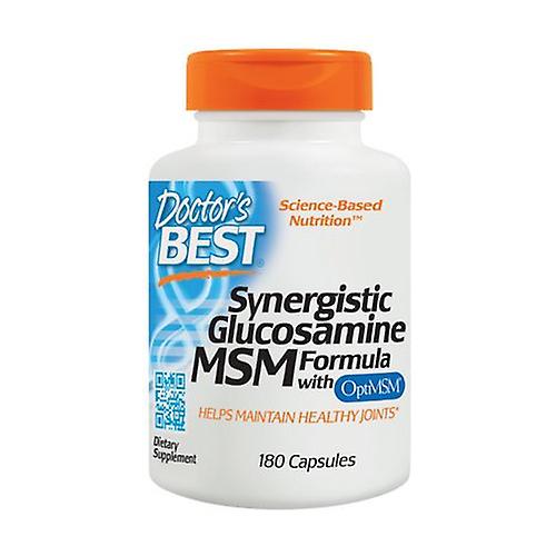 Synergistic Glucosamine MSM Formula with OptiMSM 180 capsules