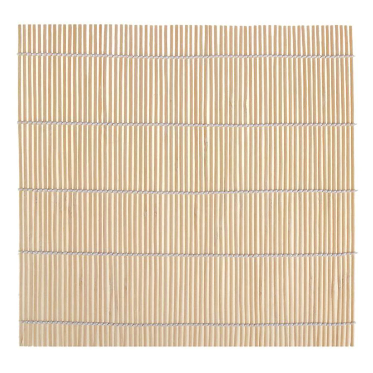OuZhan Bamboo Non-stick Sushi Rolling Mat Curtain Rice Roller Chicken DIY Cooking Tool