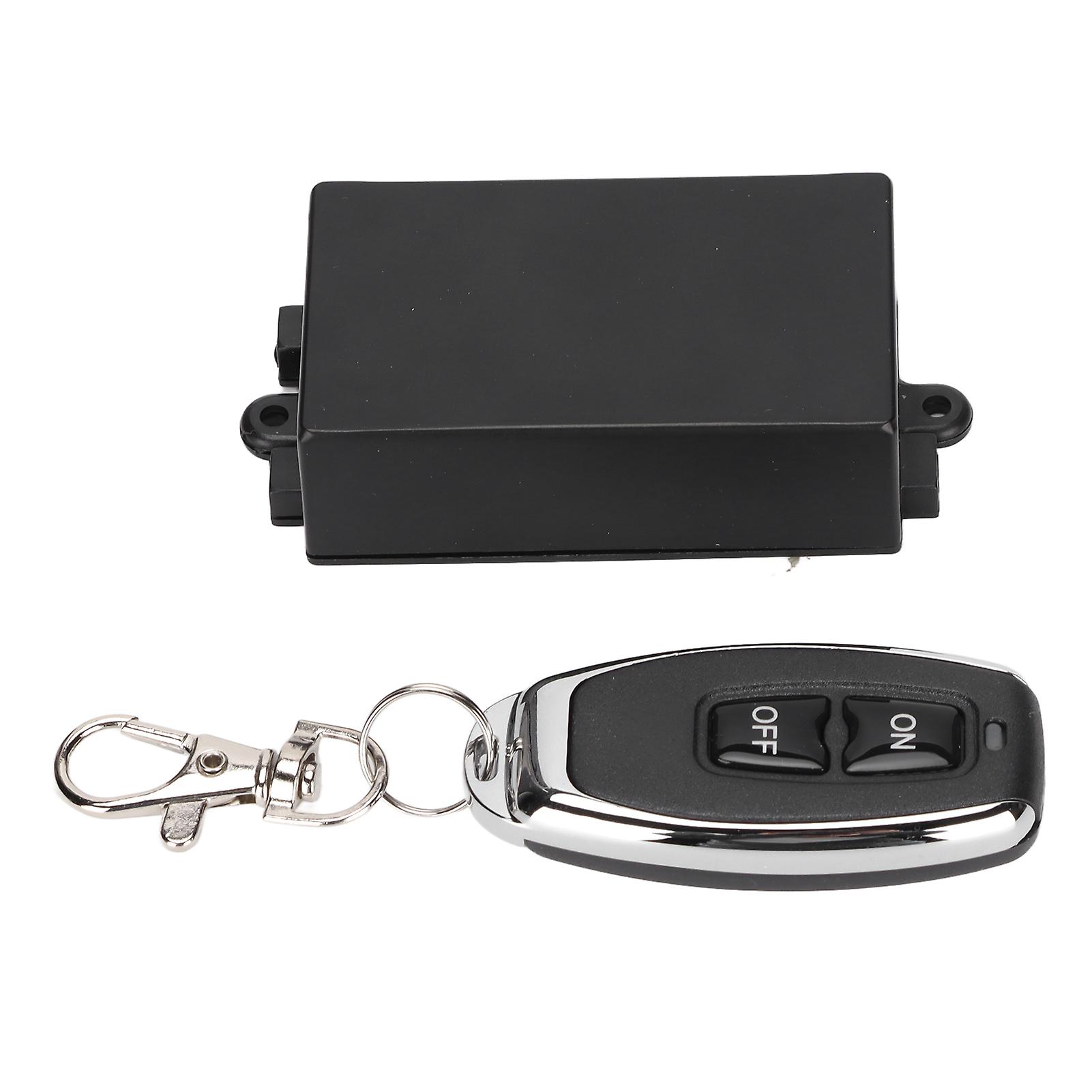 Compact Wireless Relay Switch - 1CH Remote Control for Doors, Pumps, DC 12V Systems