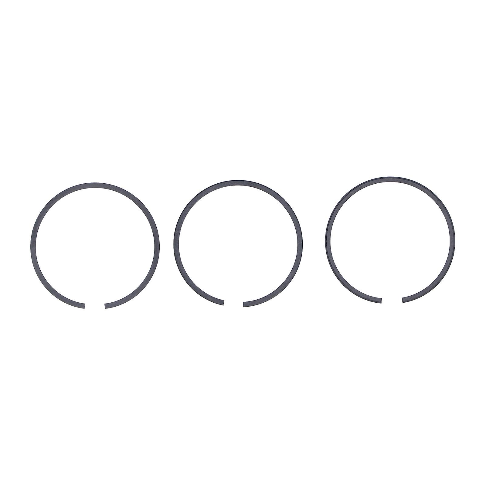 3Pcs Air Compressor Piston Ring 47mm Metal 3P Accessory Replacement Part Set Kit for OTS