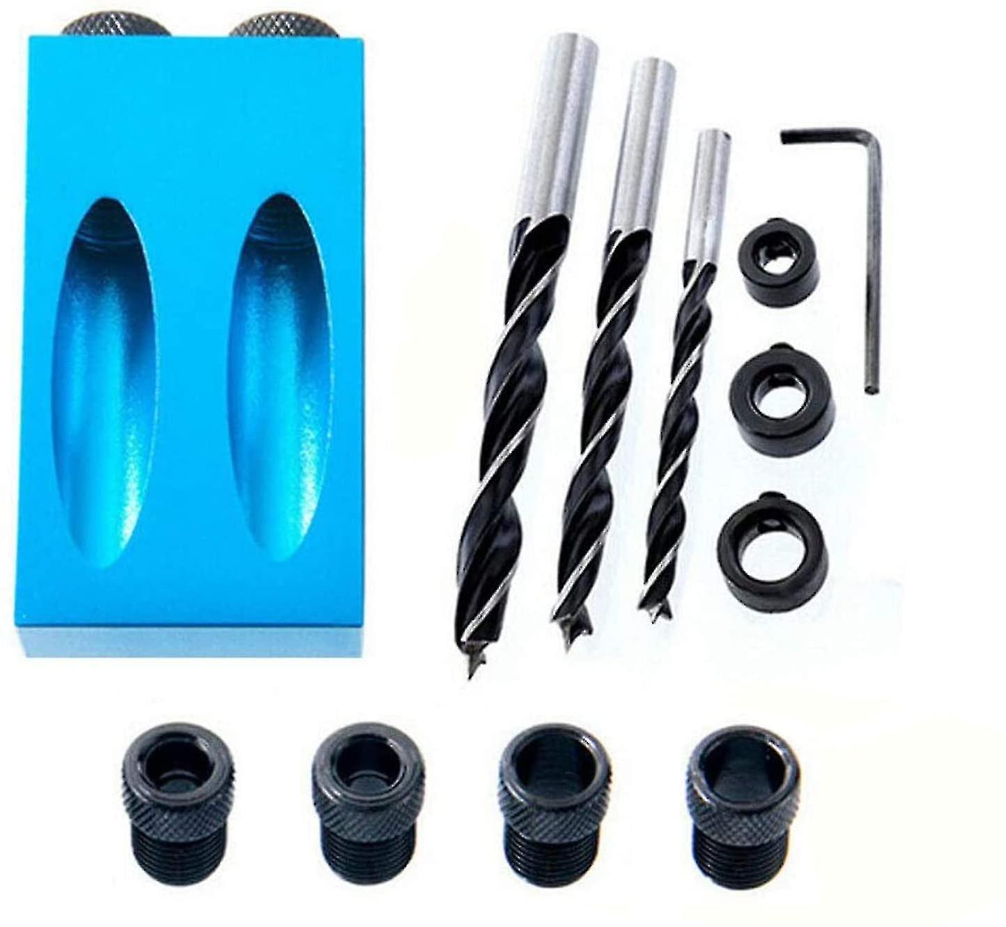 Inclined Drilling Jig Pack 15 Degree Angle Drive Pocket Hole