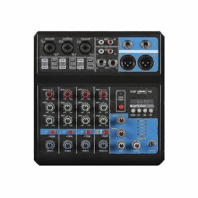 Professional mixer computer stage recording USB sound card high-bass bluetooth